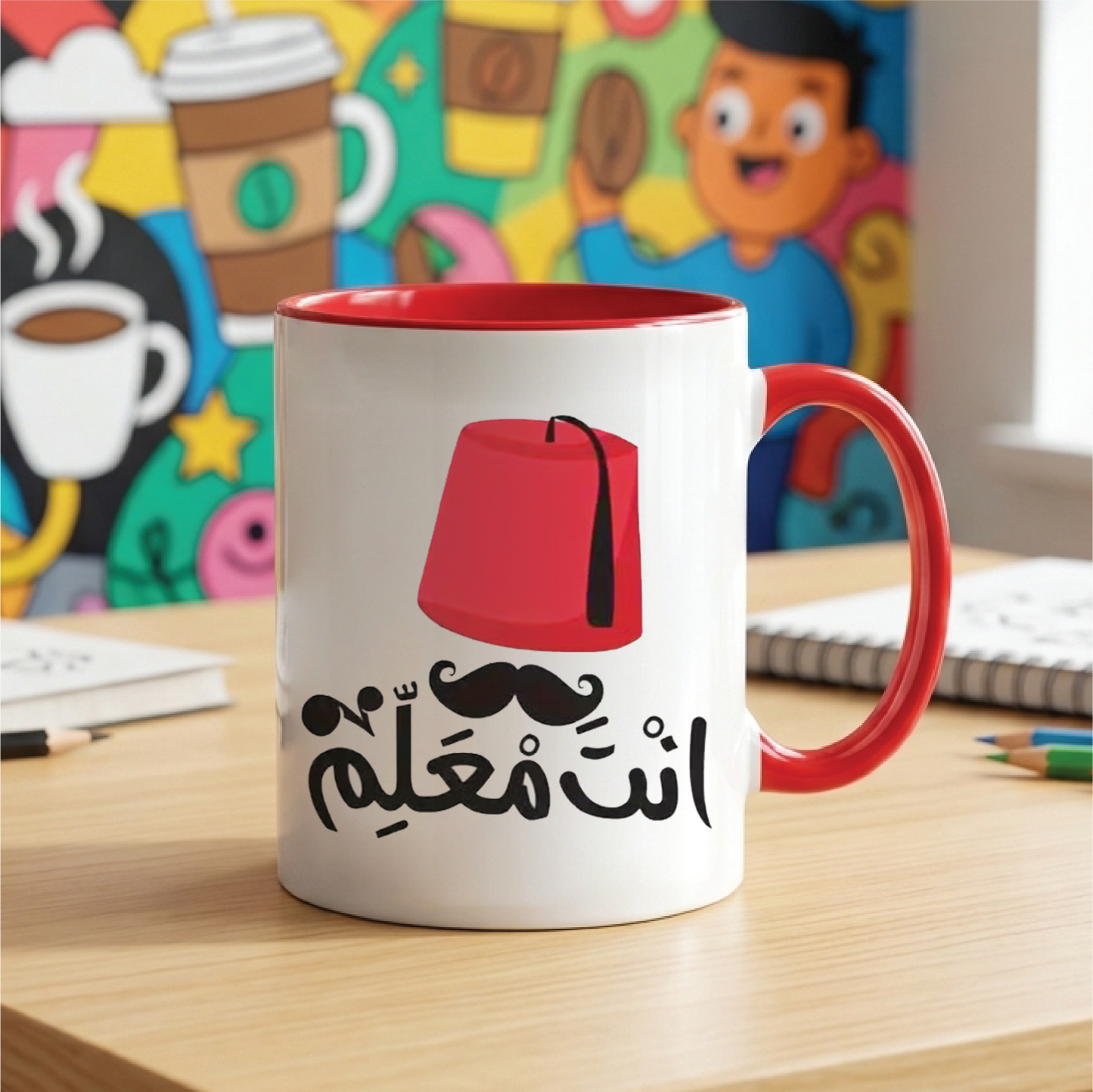 أنت رئيس You Are a Boss - Quote Printed Premium Coffee Mugs & Cups (5 Options)