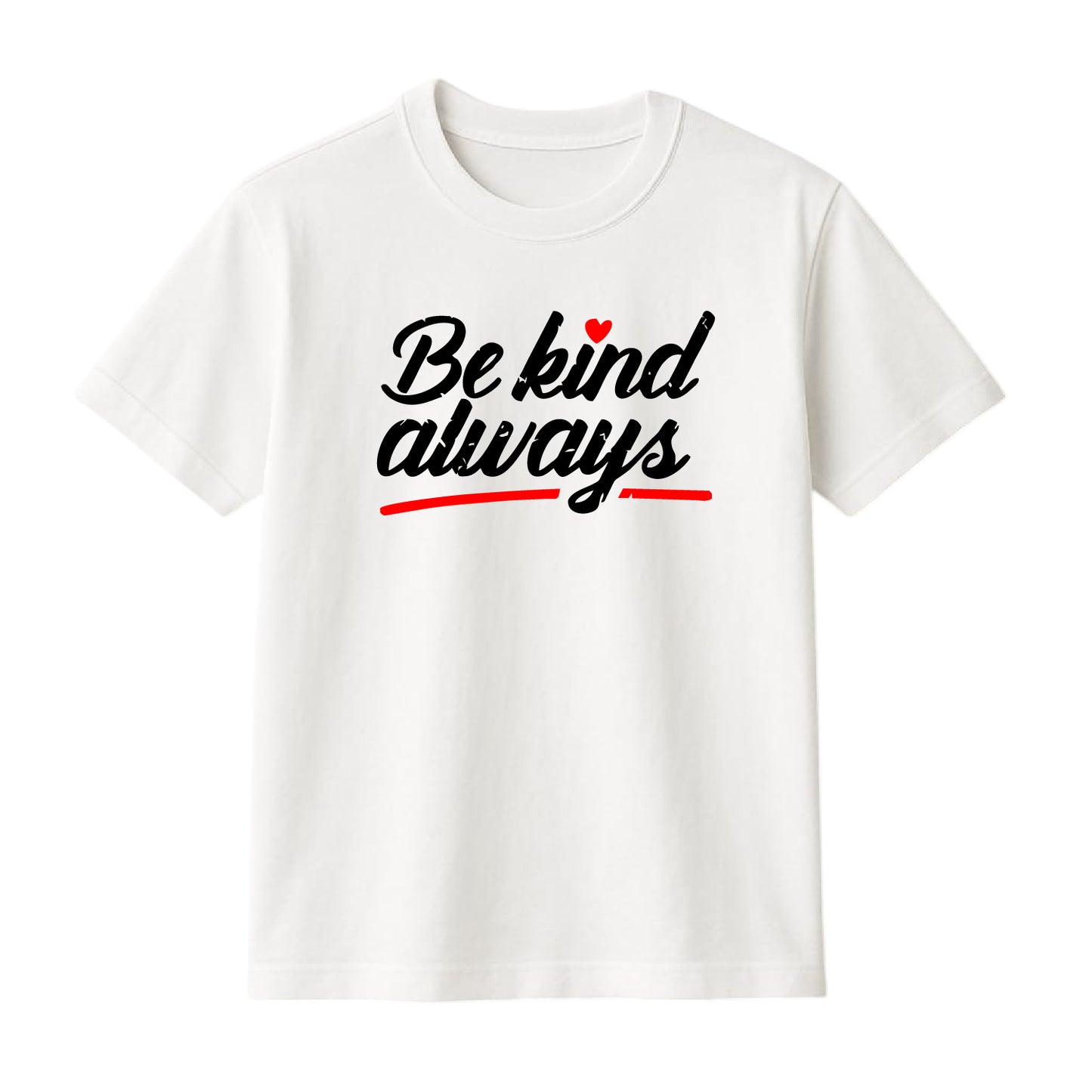FMstyles Brand "Be Kind Always" Cute Doodle Graphic Unisex T-Shirt