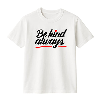 FMstyles Brand "Be Kind Always" Cute Doodle Graphic Unisex T-Shirt
