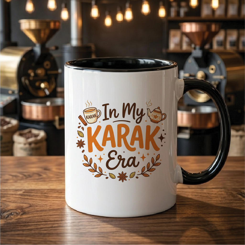 In my Karak Era Quote Printed Premium Coffee Mugs & Cups (5 Options)