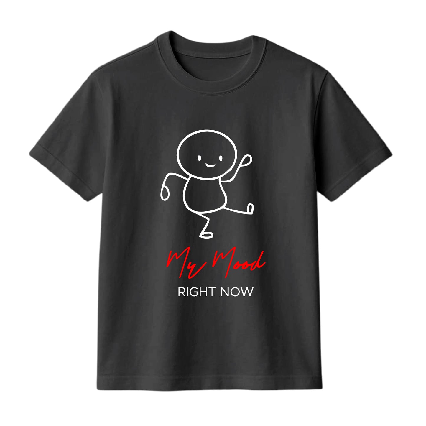 FMstyles Brand "My Mood Right Now" Cute Doodle Graphic Unisex T-Shirt