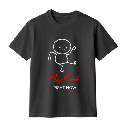 FMstyles Brand "My Mood Right Now" Cute Doodle Graphic Unisex T-Shirt