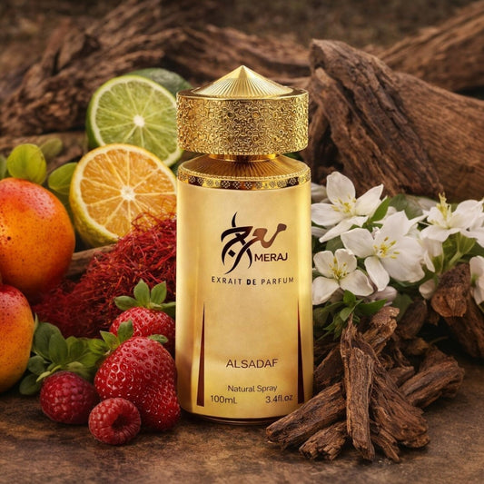 Meraj by Al Sadaf – Extrait de Parfum (100ml), Experience the Golden Essence of Luxury image 0