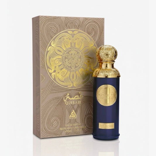 Qissah (Blue) Al Sadaf Eau De Parfum – 100ml Premium Arabian Fragrance for Men &amp; Women image 0