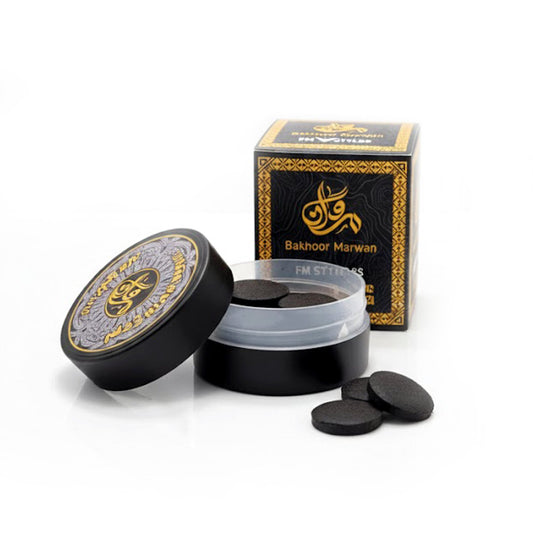 Bakhoor Marwan by FMstyles - Premium Oud-Infused Incense for an Atmosphere of Elegance image 0