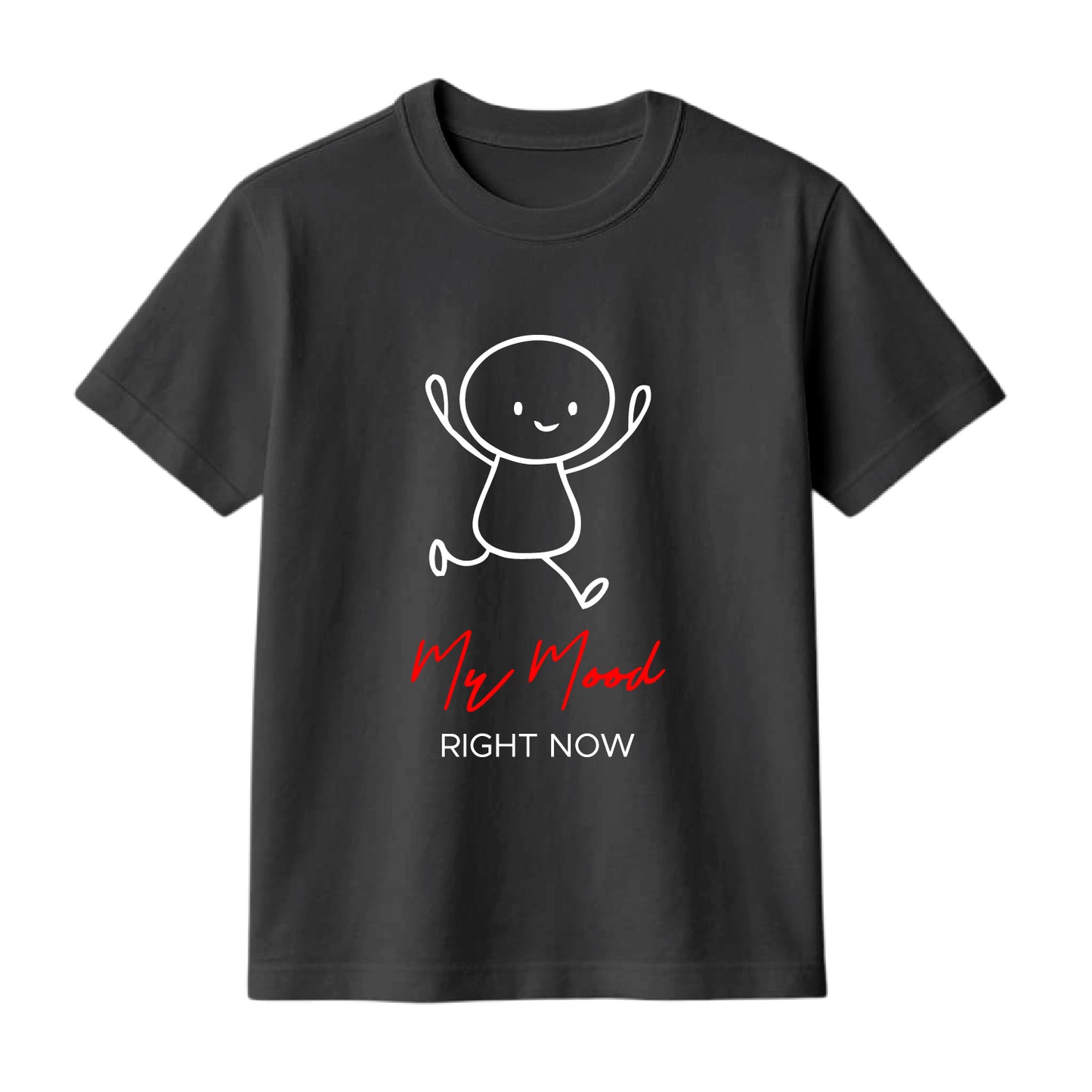 FMstyles Brand "My Mood Right Now" Cute Doodle Graphic Unisex T-Shirt