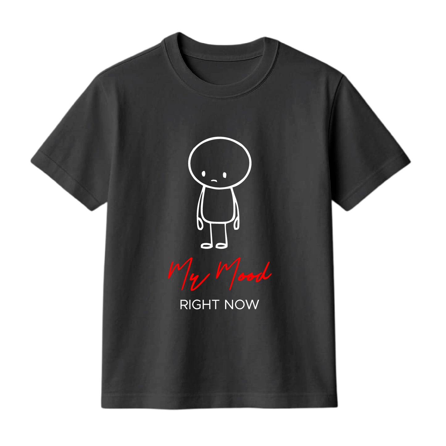 FMstyles Brand "My Mood Right Now" Cute Doodle Graphic Unisex T-Shirt
