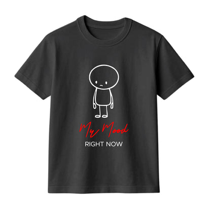 FMstyles Brand "My Mood Right Now" Cute Doodle Graphic Unisex T-Shirt