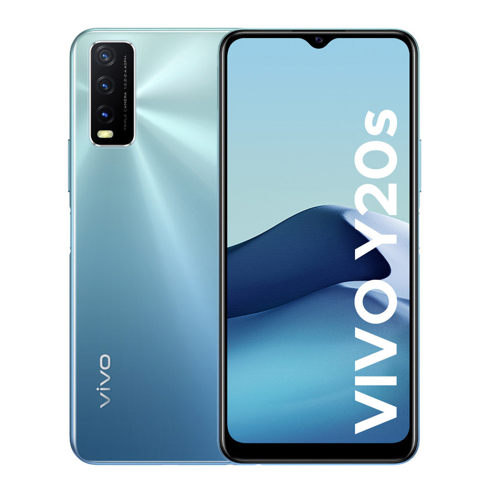 [USED] Vivo Y20s, Blue Color, Dual Sim, 4 gb, 128 gb