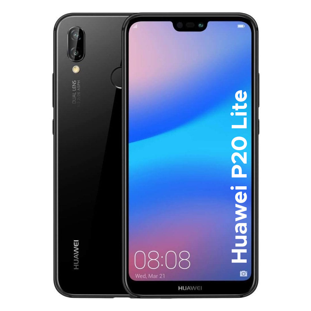 [USED] Huawei P20 Lite, Black Color, Dual Sim, 4 gb, 128 gb