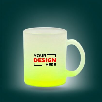 [3 Styles] Personalized Frosted Gradient Mug – Heat-Friendly & Custom Print Ready