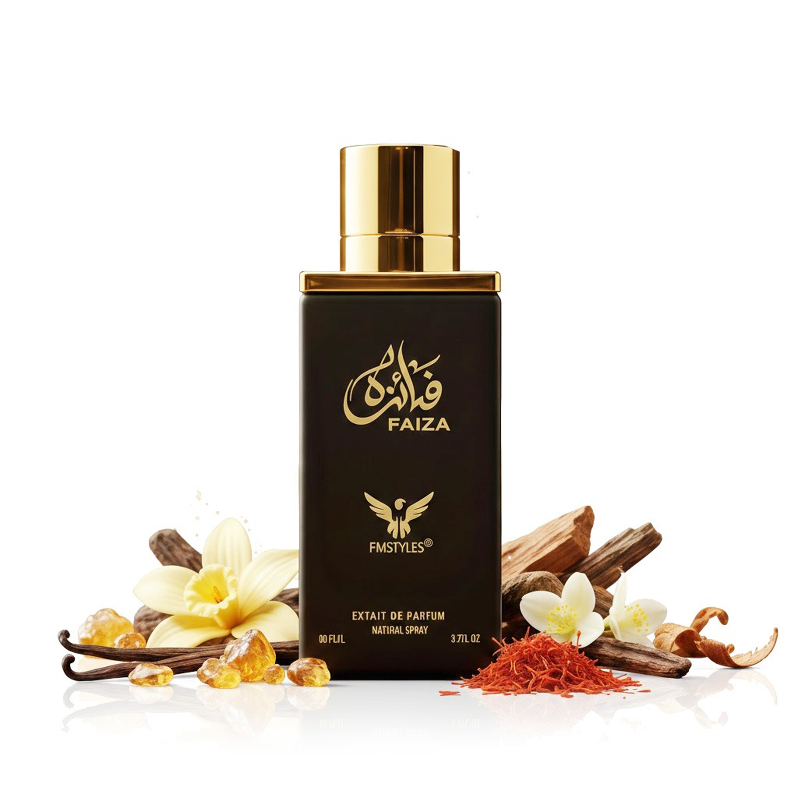 Faiza Black by FMstyles: A Rich Journey into Decadence, Khamrah Fragrance, Luxury Perfume - Image 2