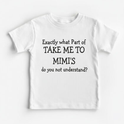 Quote Printed Kids Round Neck T-Shirt [8 Colors]